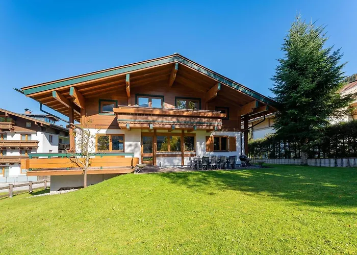 펜션 Familienchalet Kitzblick *